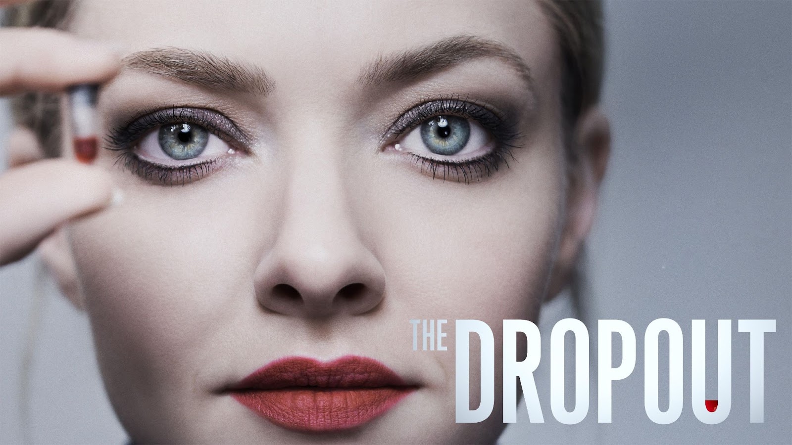 The Dropout TV Series featuring a close-up of Elizabeth Holmes