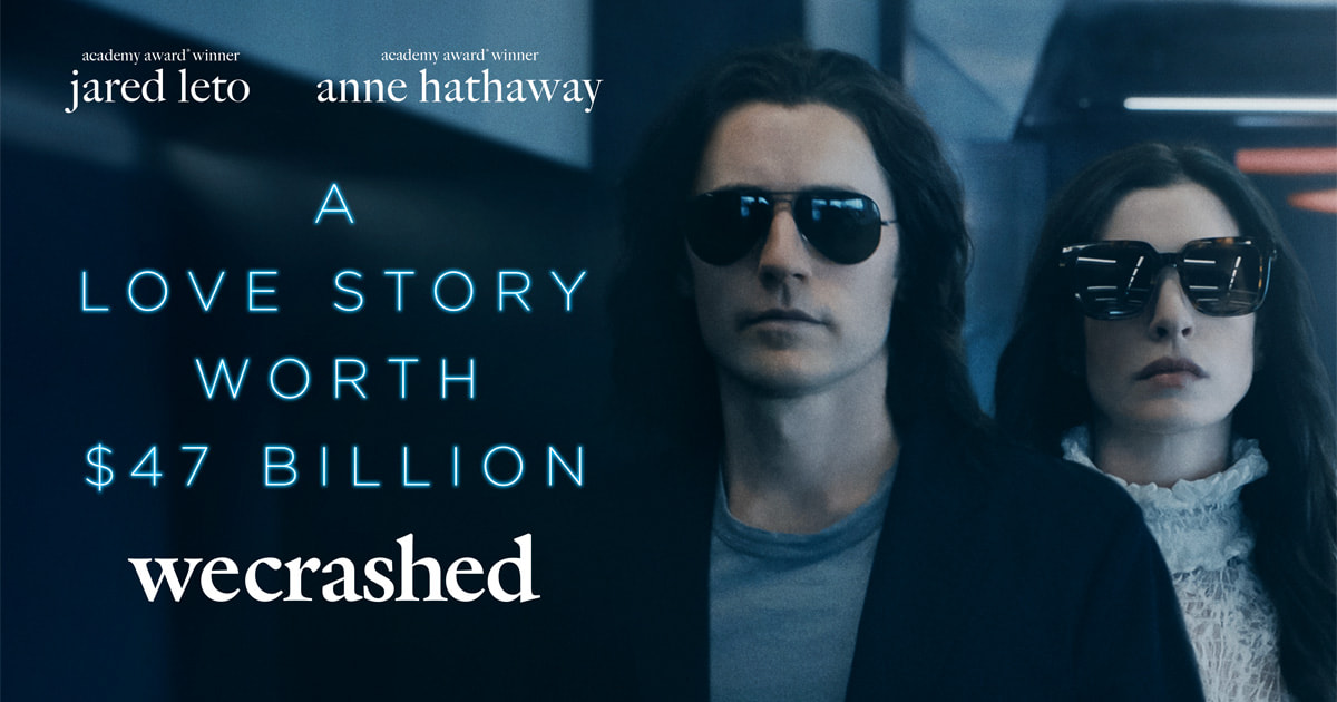 WeCrashed TV Series featuring Jared Leto and Anne Hathaway as the Neumanns