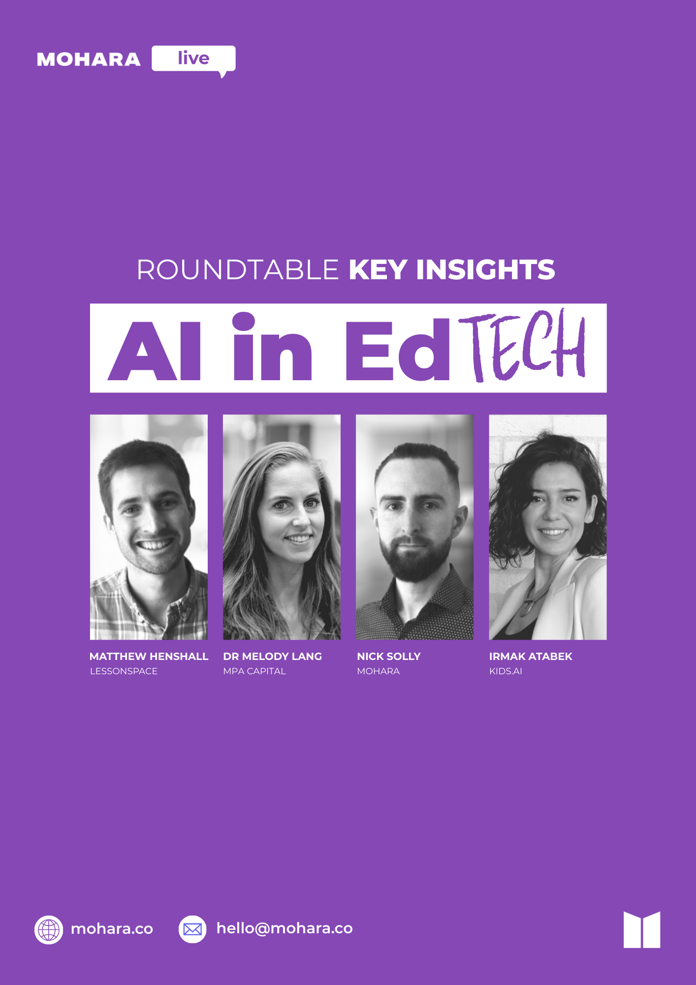 Cover of AI in Education: What the Future Holds for EdTech and Investment