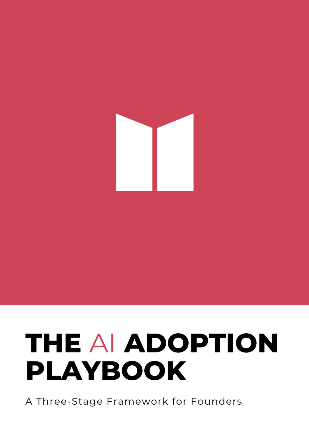 Cover of The AI Adoption Playbook
